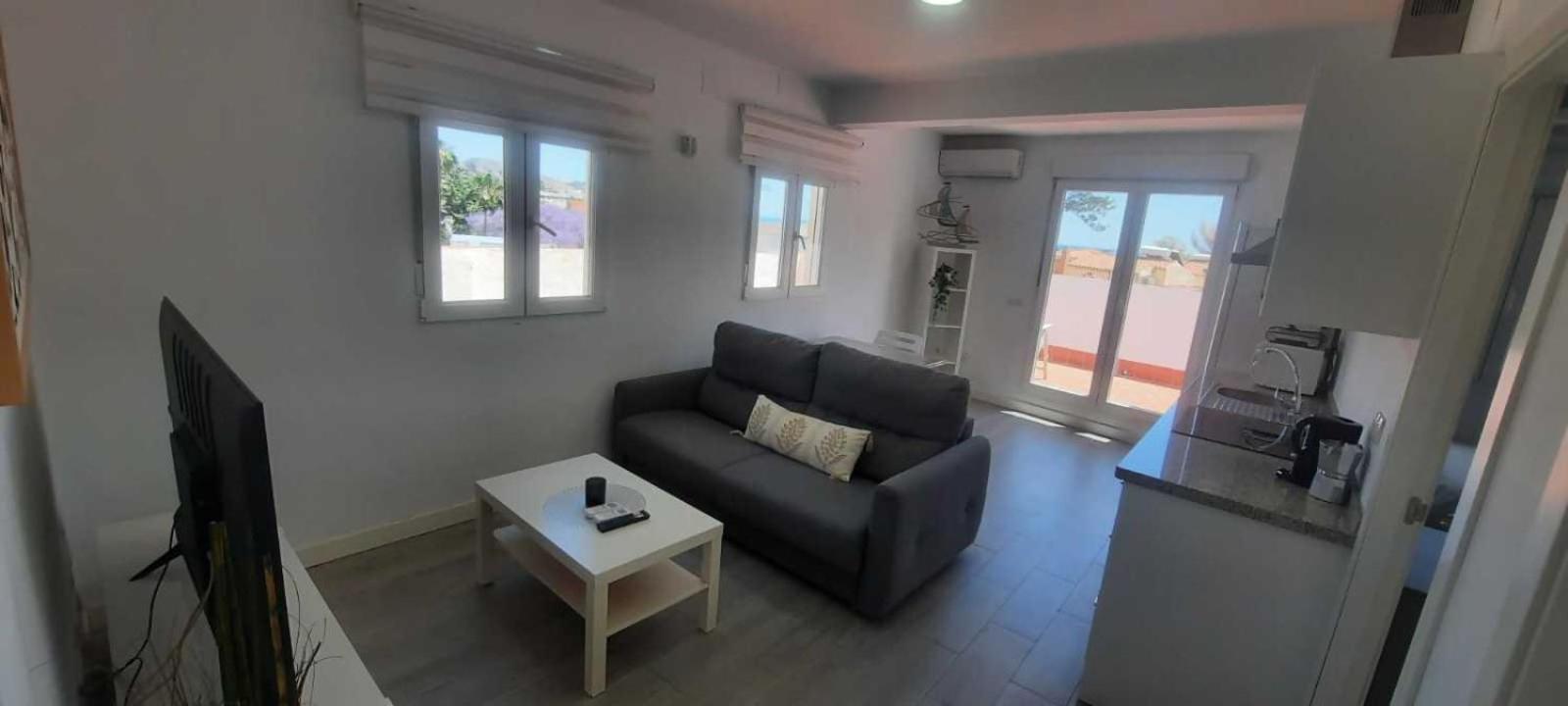 말라가 Atico Con Terraza Frente Playa Pedregalejo 아파트 외부 사진