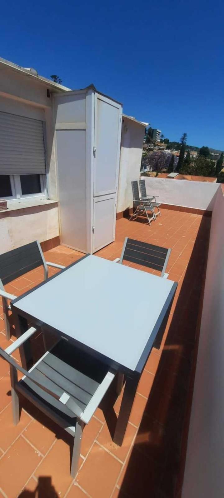 말라가 Atico Con Terraza Frente Playa Pedregalejo 아파트 외부 사진